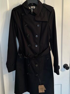 Burberry - The Sandringham Heritage Black Trench - 100% Authentic